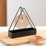 Triangle-shaped Iron Mosquito Coil Holder