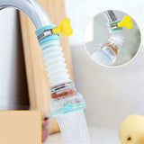 Kitchen Shower Splash Fan Faucet