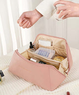 Pu Leather Vanity Style Cosmetic Bag