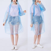 Portable Raincoat Ball Disposable Raincoats Waterproof Transparent Rain Cover Emergency Coat