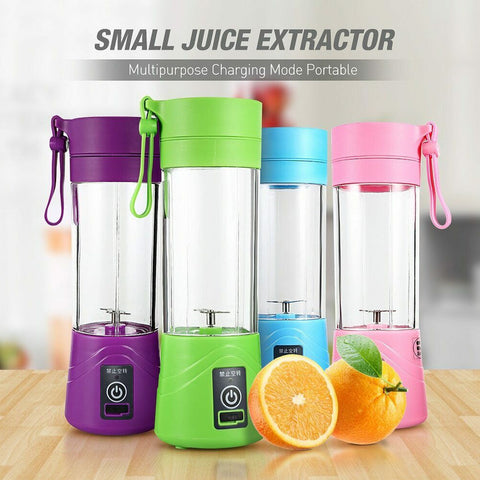 6 Blade Mini Portable USB Juicer Blender